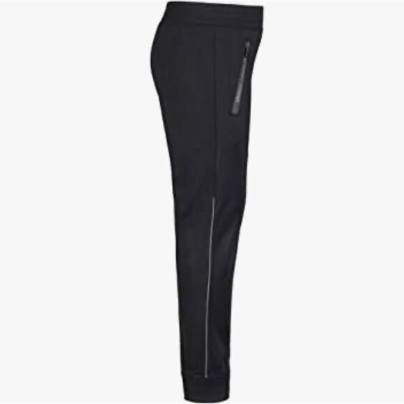 NWT Under Armour Little Boys' Black Pennant Tapered Pant, Zipper Pockets size 4 - Picture 2 of 4